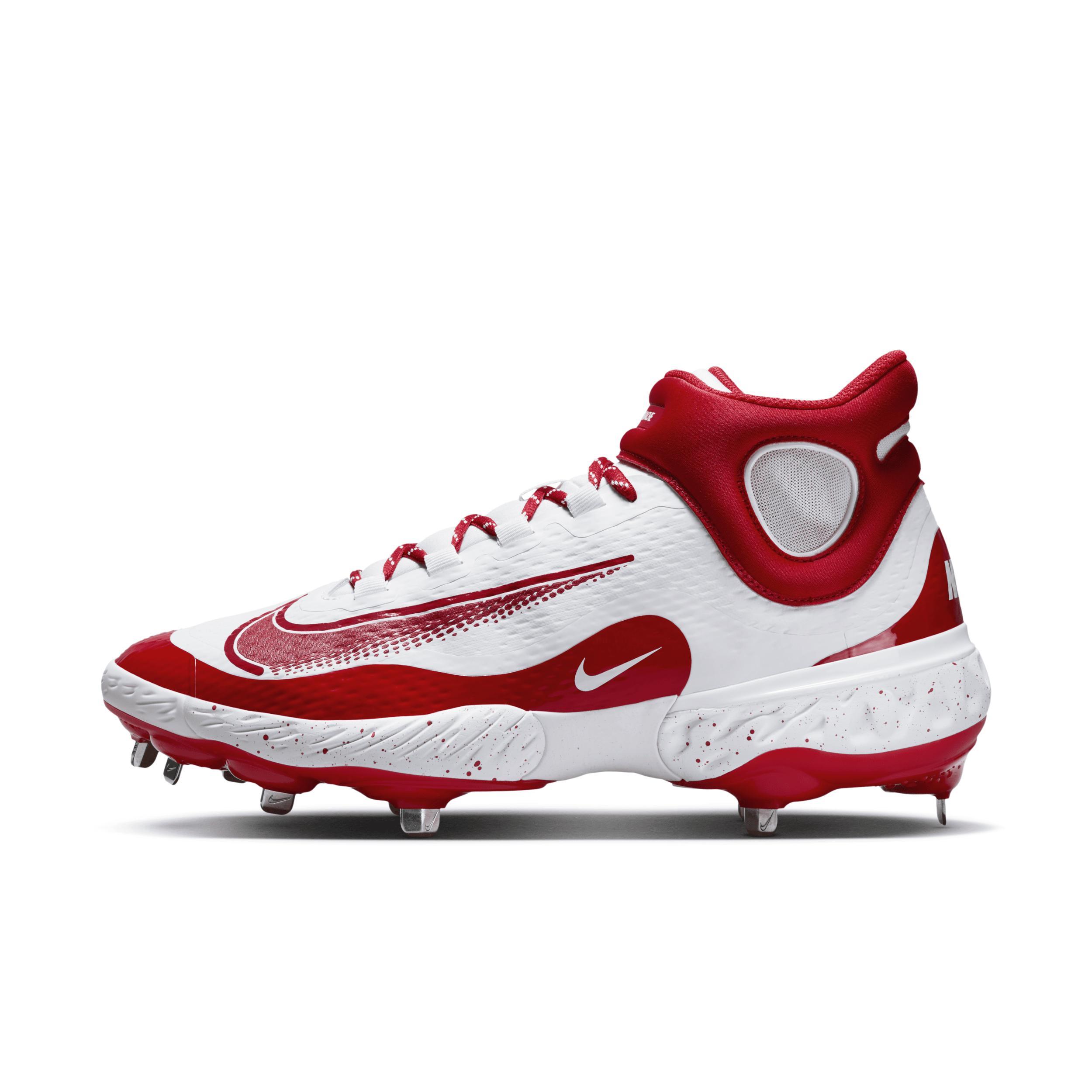 Nike Mens Alpha Huarache Elite 4 Mid Baseball Cleats Product Image