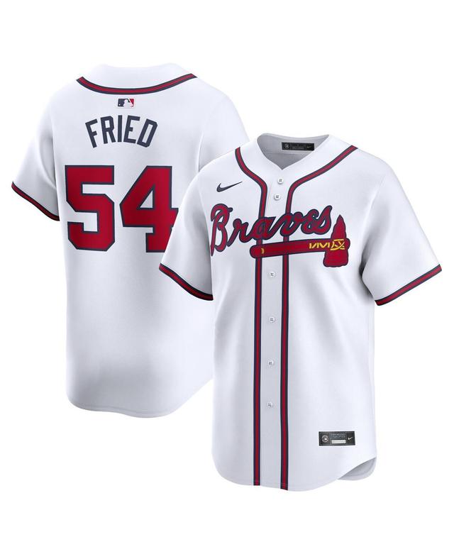 Mens Nike Max Fried Atlanta Braves Home Limited Player Jersey Product Image