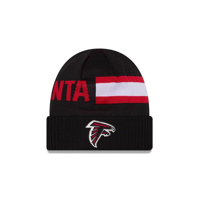 Atlanta Falcons 2024 Cold Weather Tech Knit Beanie Male Product Image