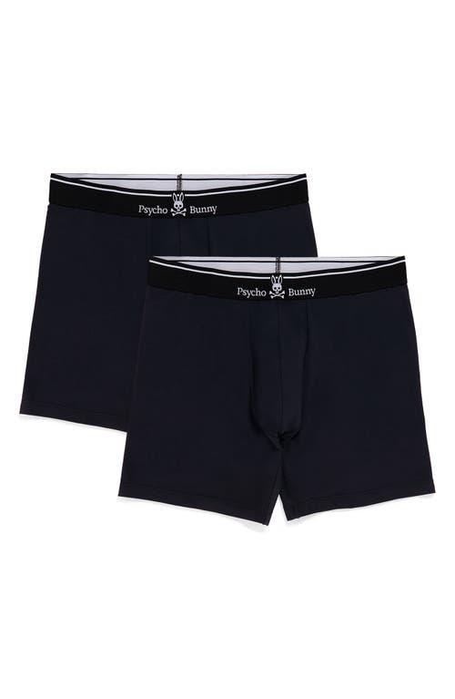 Psycho Bunny 2-Pack Stretch Cotton & Modal Boxer Briefs Product Image