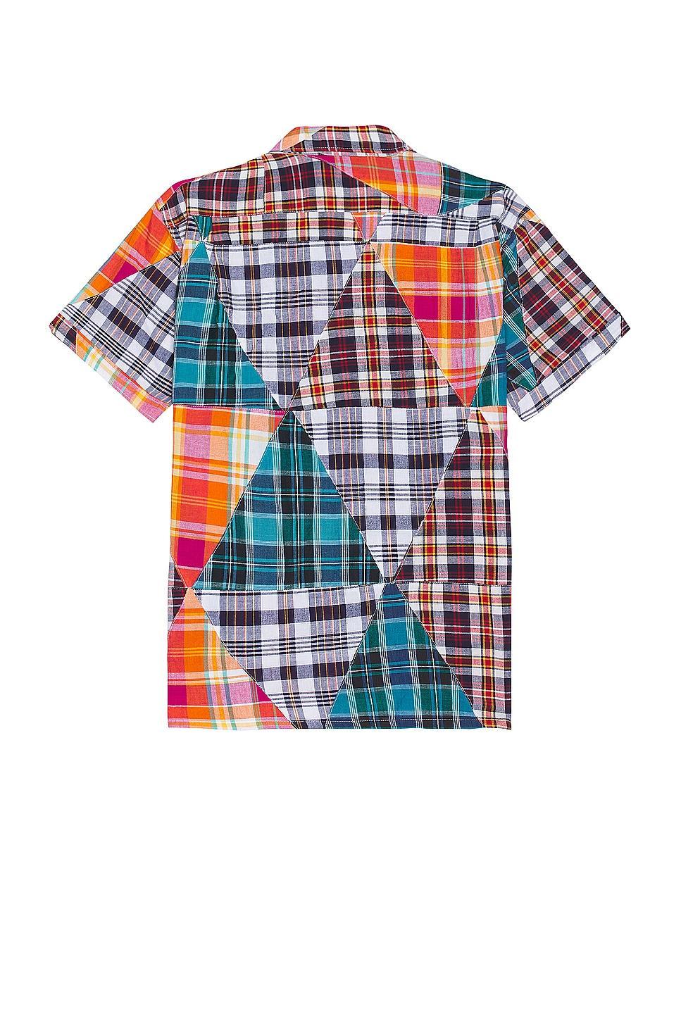 Engineered Garments Camp Shirt Pink. (also in L, M, XL/1X). Product Image