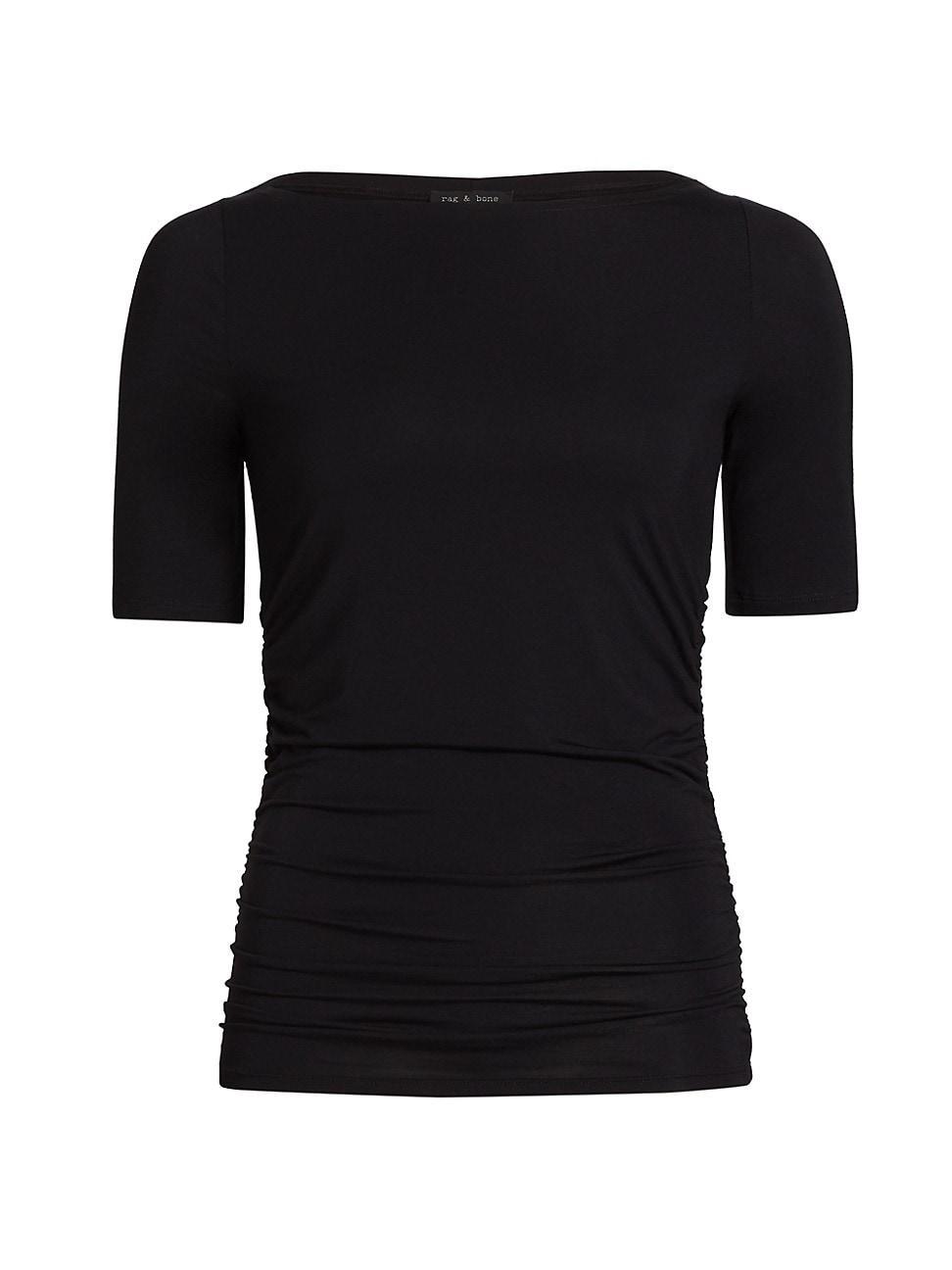 Womens Luca Shirred Jersey Top Product Image