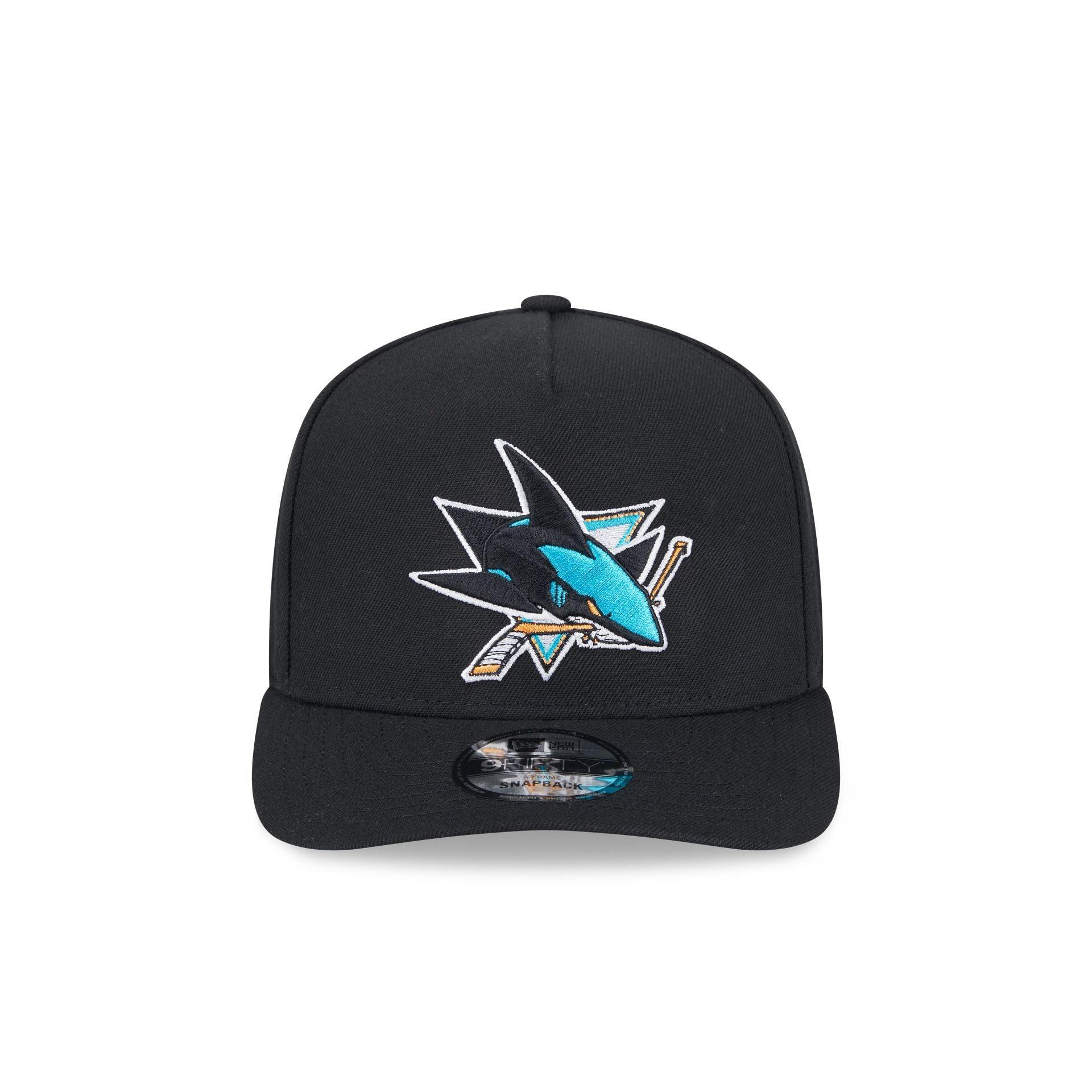 San Jose Sharks Team 9FIFTY A-Frame Snapback Hat Male Product Image