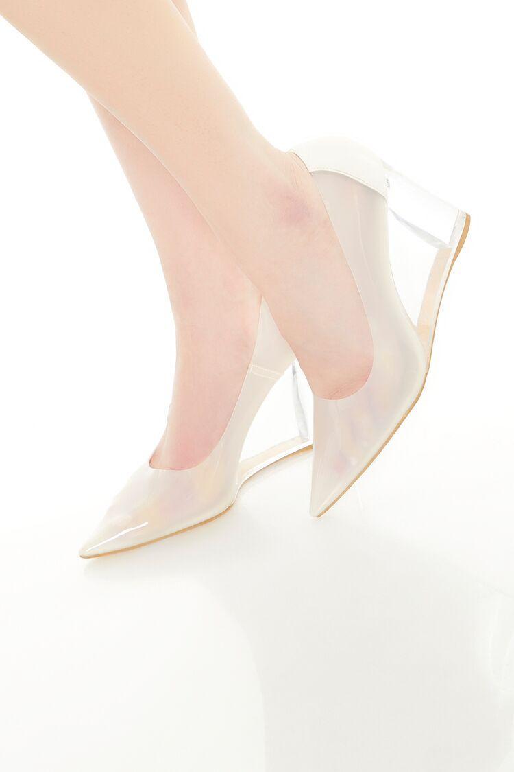 Transparent Wedge Heel Pumps | Forever 21 product image