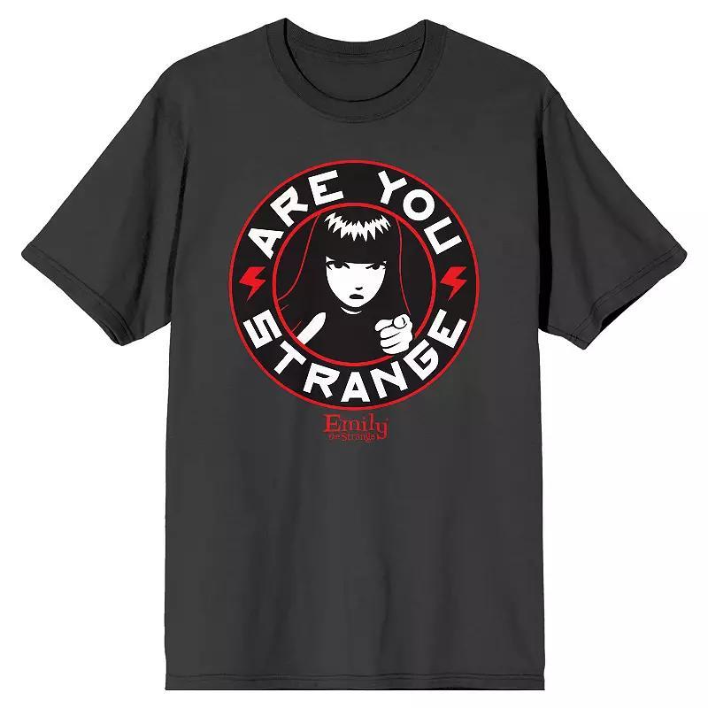 Mens Emily The Strange Are You Strange Tee Product Image