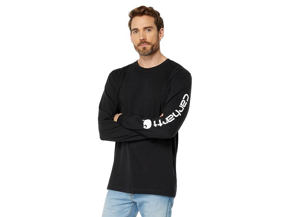 Carhartt Signature Sleeve Logo L/S Tee Men's T Shirt Product Image