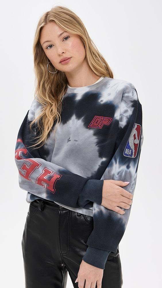 DANNIJOPRO Miami Heat Team Crew Sweatshirt | Shopbop Product Image