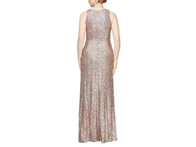 Alex Evenings Sequin Ruffle Gown Product Image