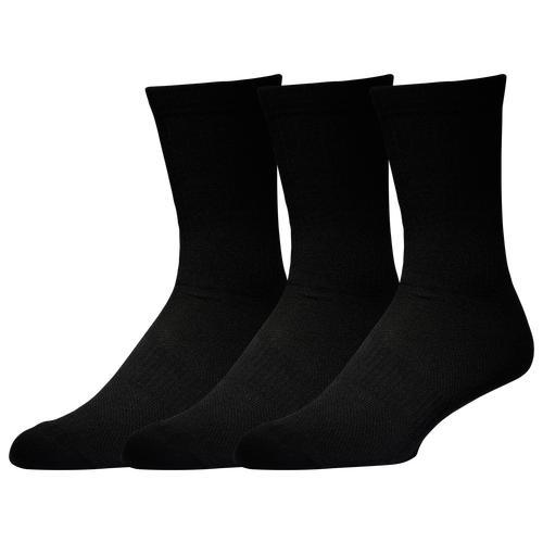 LCKR Mens LCKR 3 Pack Crew Socks - Mens Black Product Image