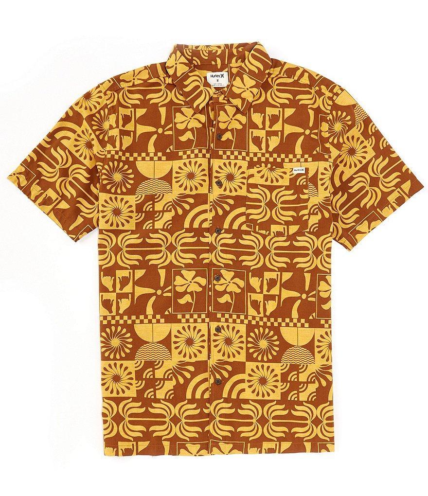 Hurley Short Sleeve Rincon Printed Woven Shirt Product Image