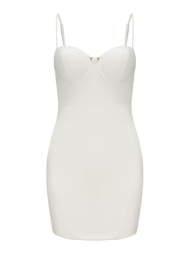 Layla Dress (White) (Final Sale) Product Image