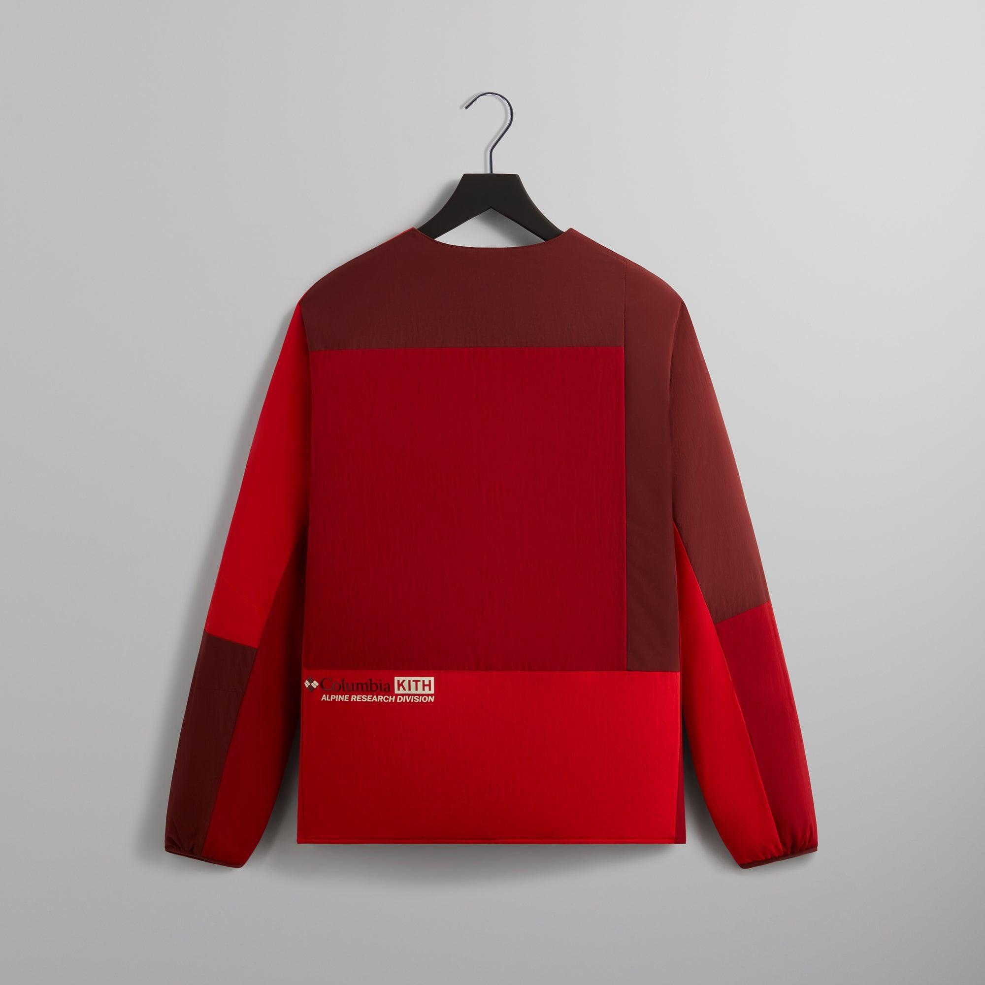 Kith for Columbia Patchwork Liner - Red Velvet Male Product Image