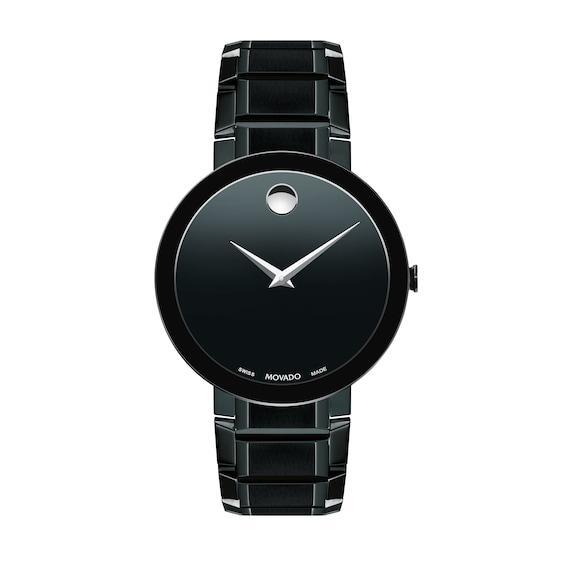 Men's Movado Sapphireâ¢ Black PVD Watch (Model: 0607179) Product Image