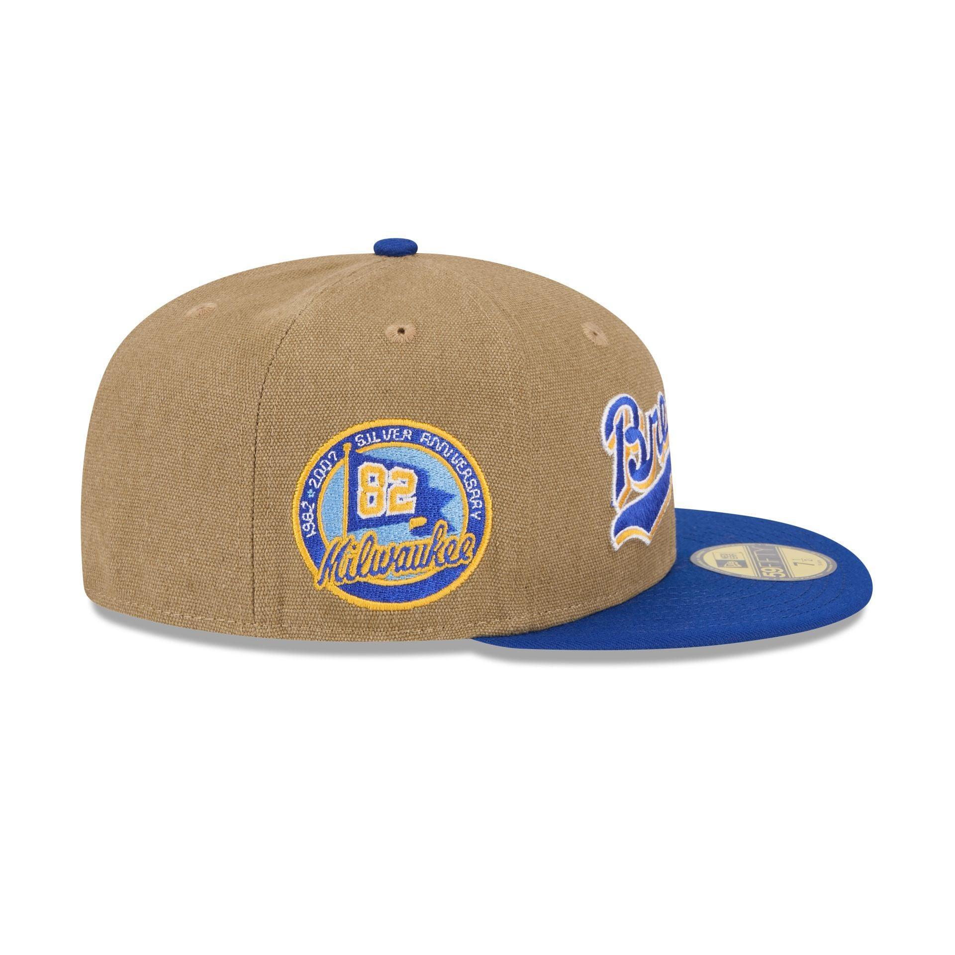 New York Mets Canvas Crown 59FIFTY Fitted Hat Male Product Image