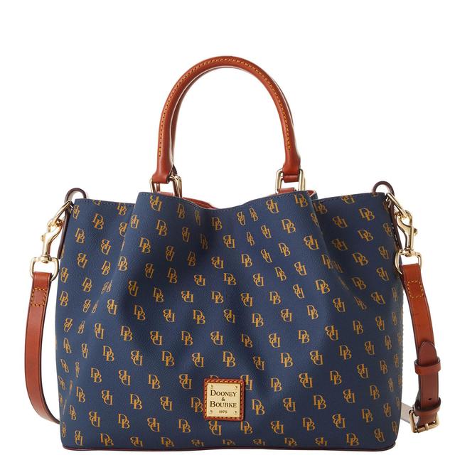 Dooney & Bourke Womens Gretta Coated Cotton Brenna Bag in Bone Product Image