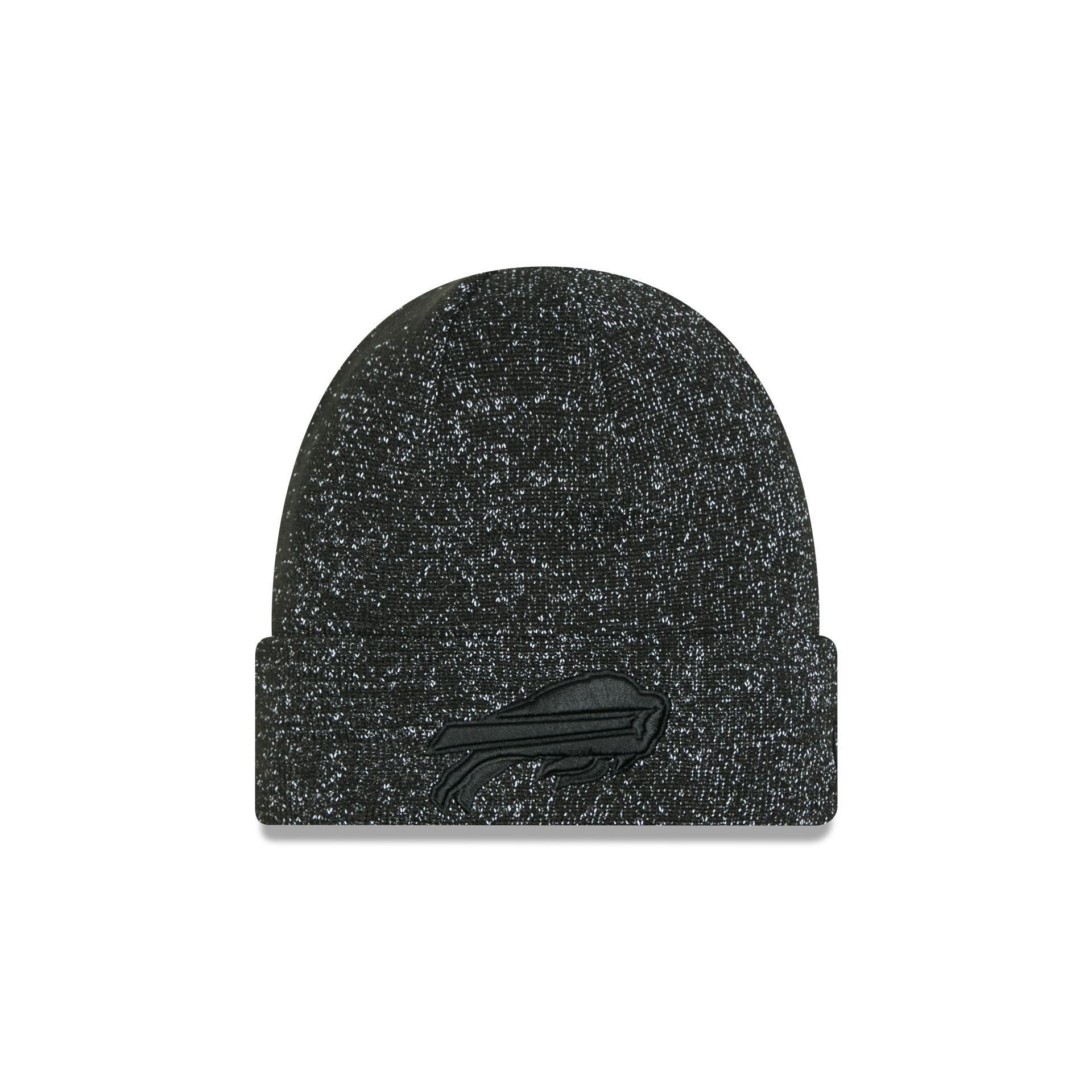 Buffalo Bills Reflective Black Knit Beanie Male Product Image