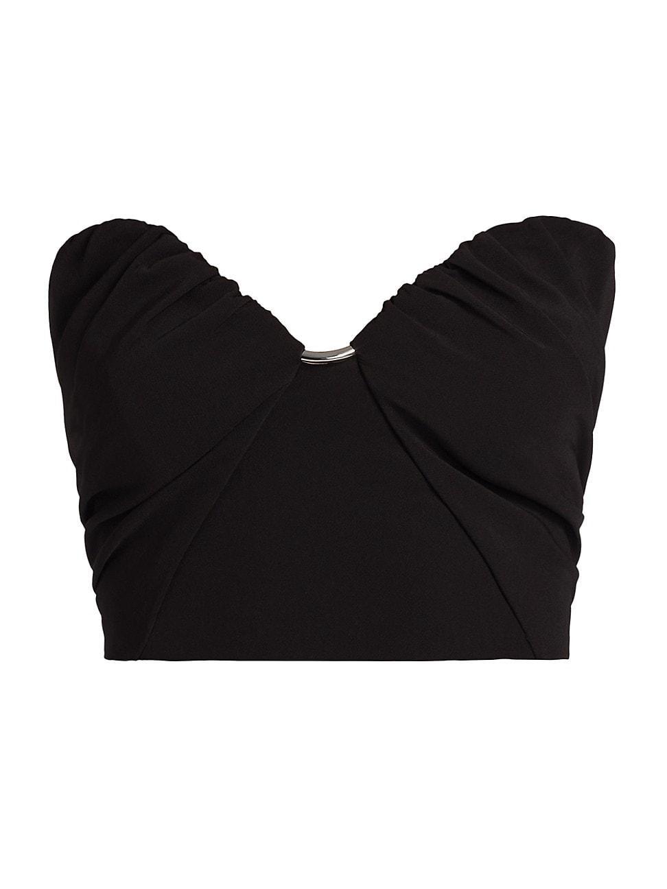 Womens Sadie Draped Bustier Top Product Image