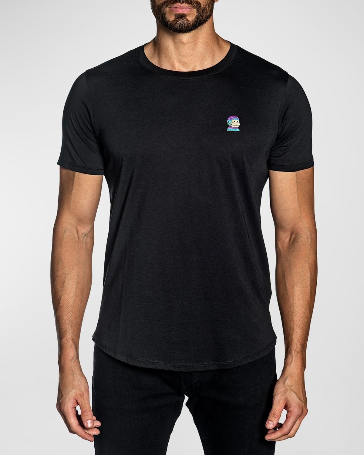 Mens NFT Embroidered Pima Cotton T-Shirt Product Image