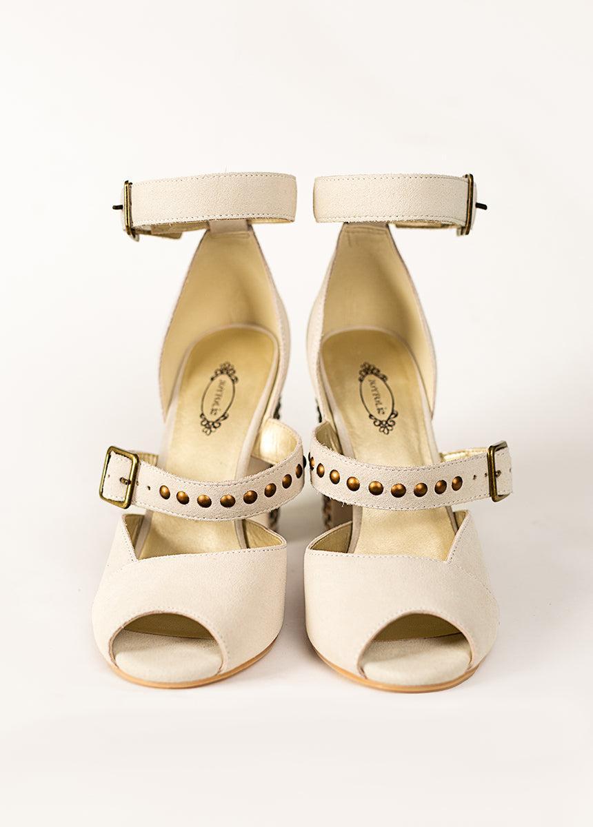 Aquaria High Heel in Ivory Female Product Image