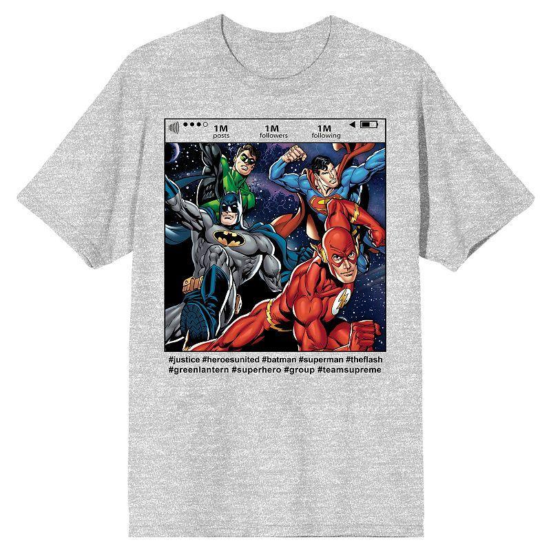 Mens DC Comics JL Justice League Tee Product Image