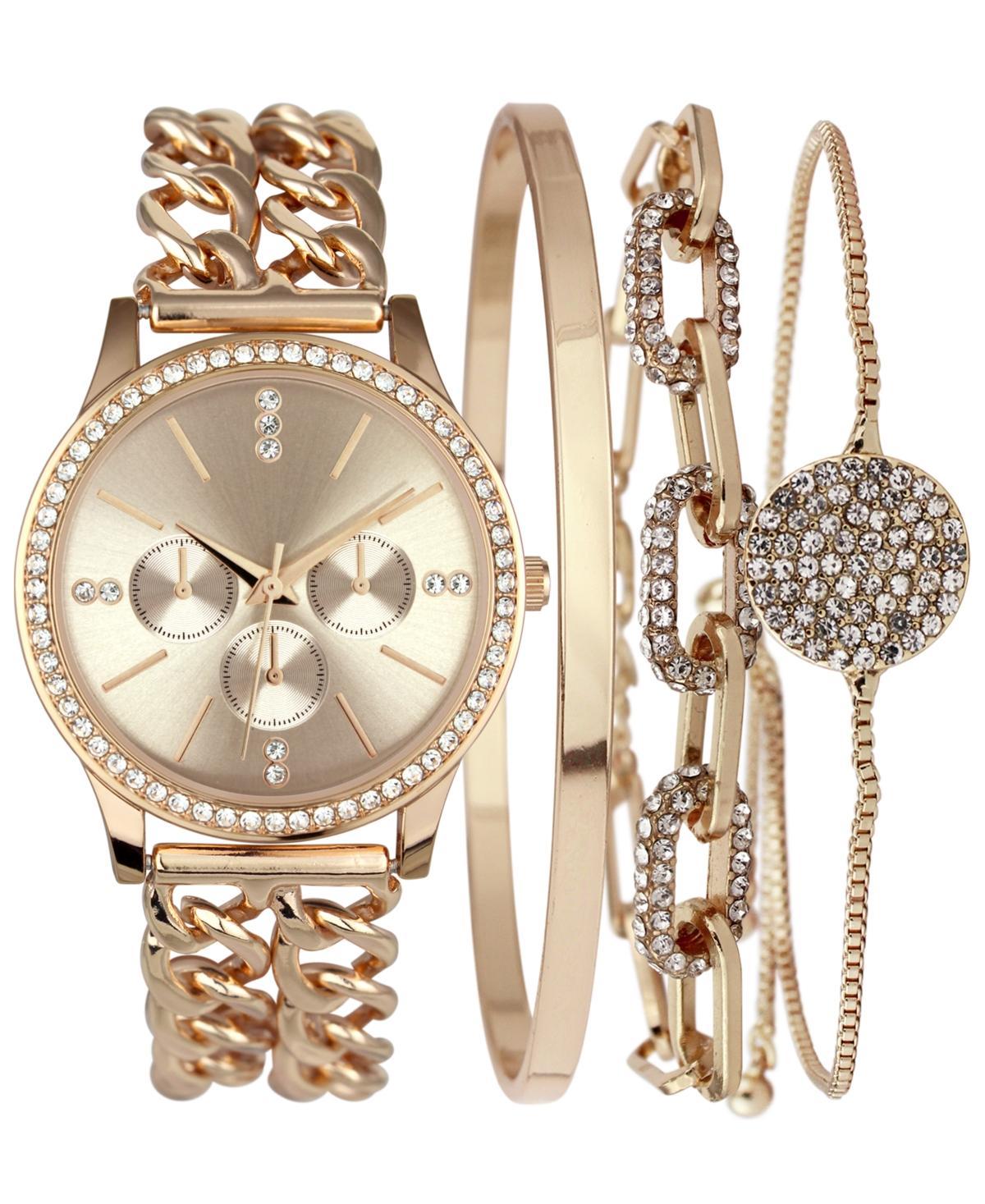 I.n.c. International Concepts Womens Bracelet Watch 36m Gift Set, Created for Macys Product Image