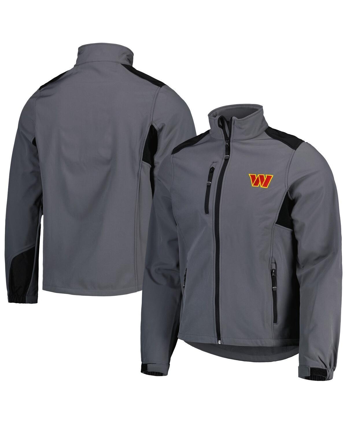 Mens Dunbrooke Charcoal Washington Commanders Softshell Fleece Full-Zip Jacket Product Image