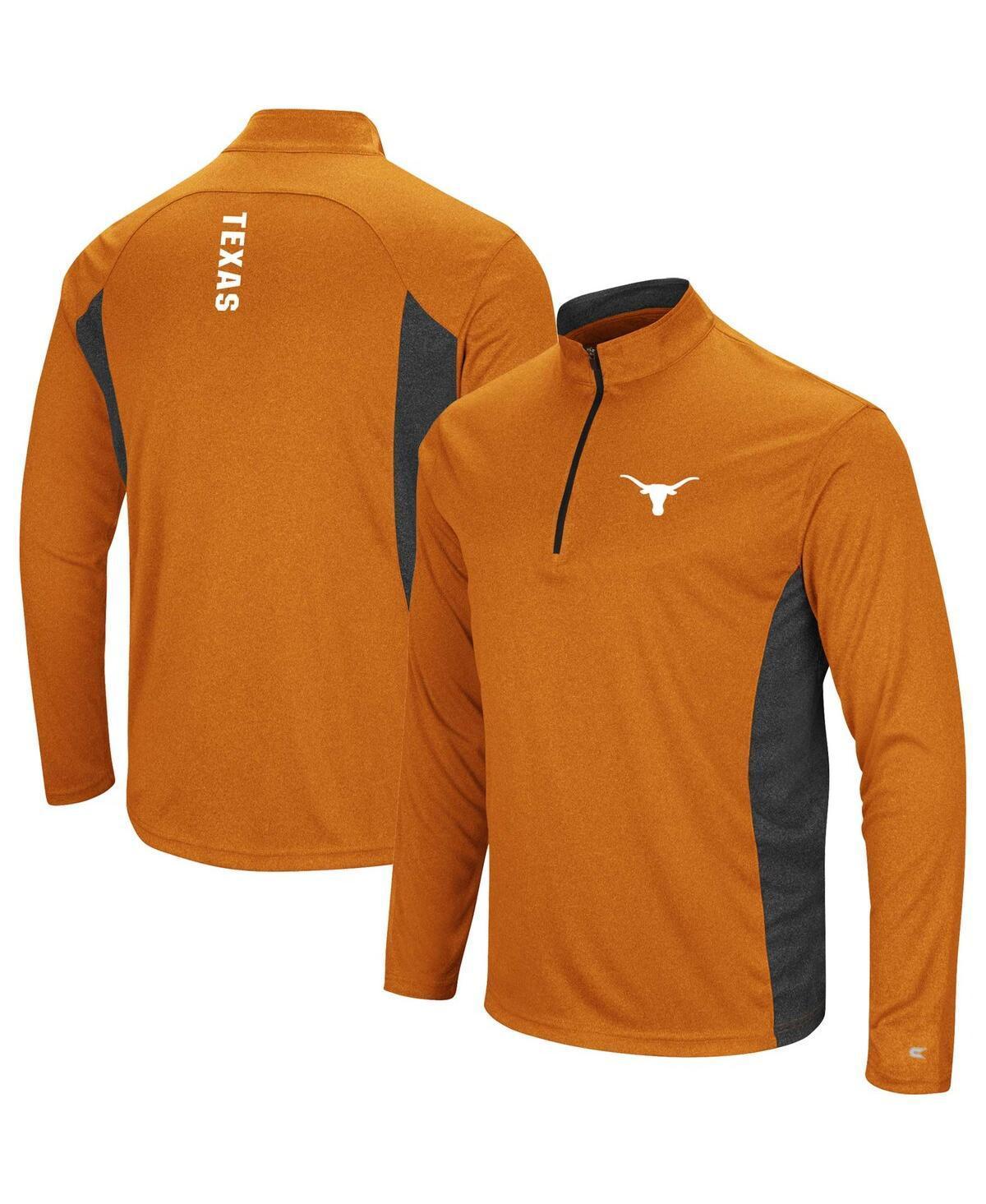 Mens Colosseum Texas Orange Texas Longhorns Audible Quarter-Zip Windshirt Product Image