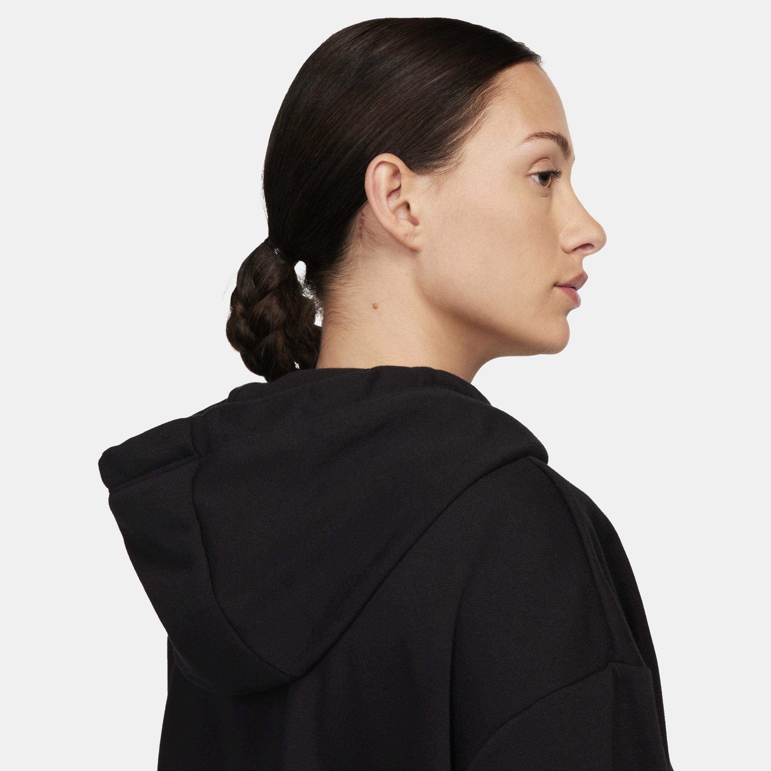 Women's Nike Sportswear Club Fleece Oversized Cropped Hoodie Product Image