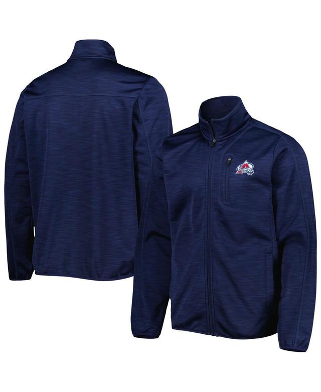 Mens G-iii Sports by Carl Banks Navy Colorado Avalanche Closer Transitional Full-Zip Jacket Product Image