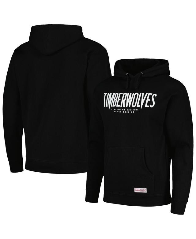 Mens Mitchell & Ness Minnesota Timberwolves Statement Pullover Hoodie Product Image