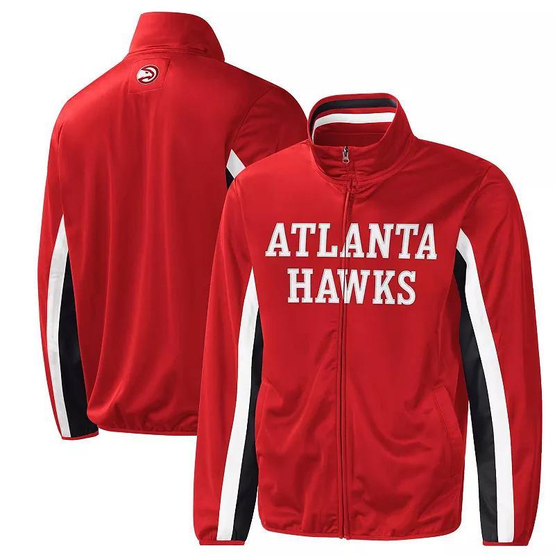 Mens G-III Sports by Carl Banks Atlanta Hawks Contender Wordmark Full-Zip Track Jacket Product Image