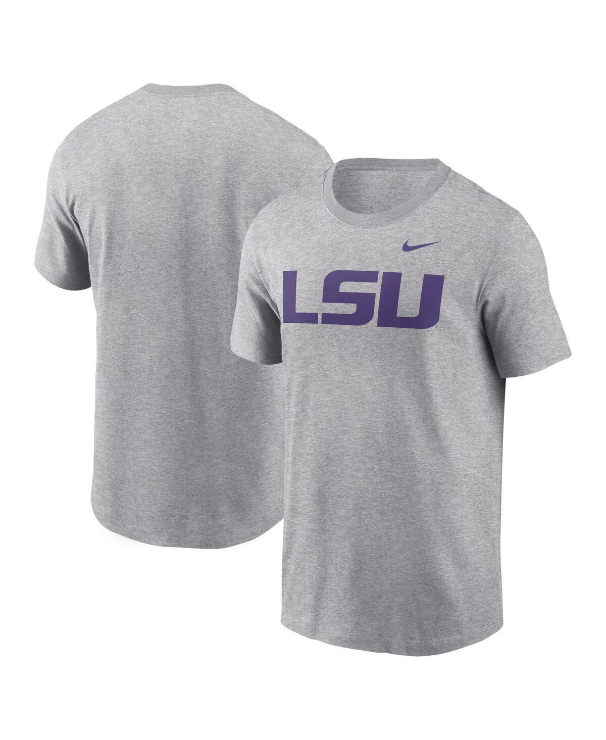 Nike Mens White Lsu Tigers Primetime Evergreen Logo T-Shirt Product Image