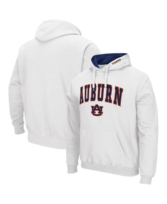 Mens Colosseum Auburn Tigers Arch & Logo 3.0 Pullover Hoodie Product Image