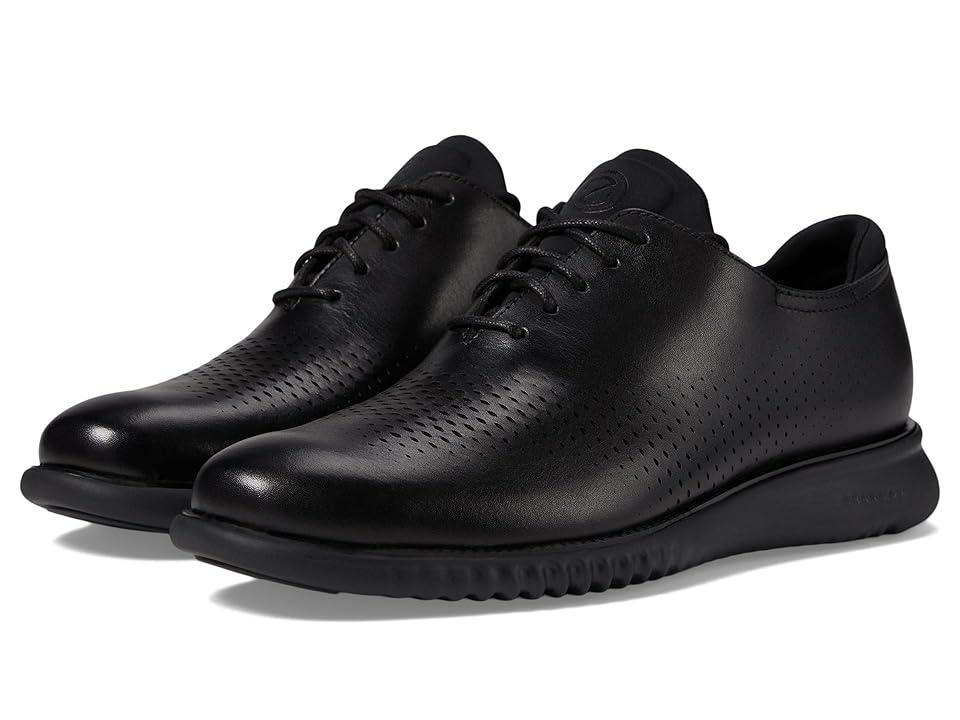 Cole Haan Mens 2.ZERGRAND Leather Laser Cut Wingtip Oxfords Product Image