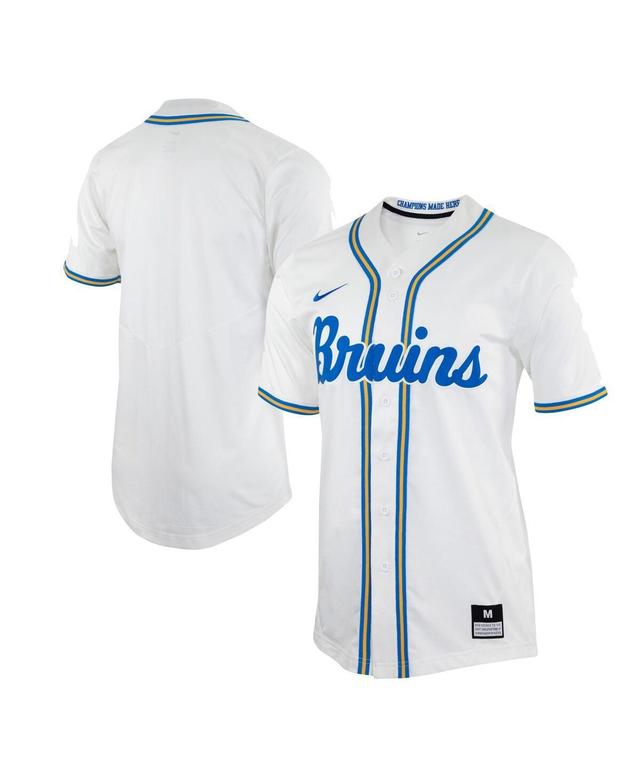 Mens Nike White Ucla Bruins Replica Baseball Jersey - White Product Image