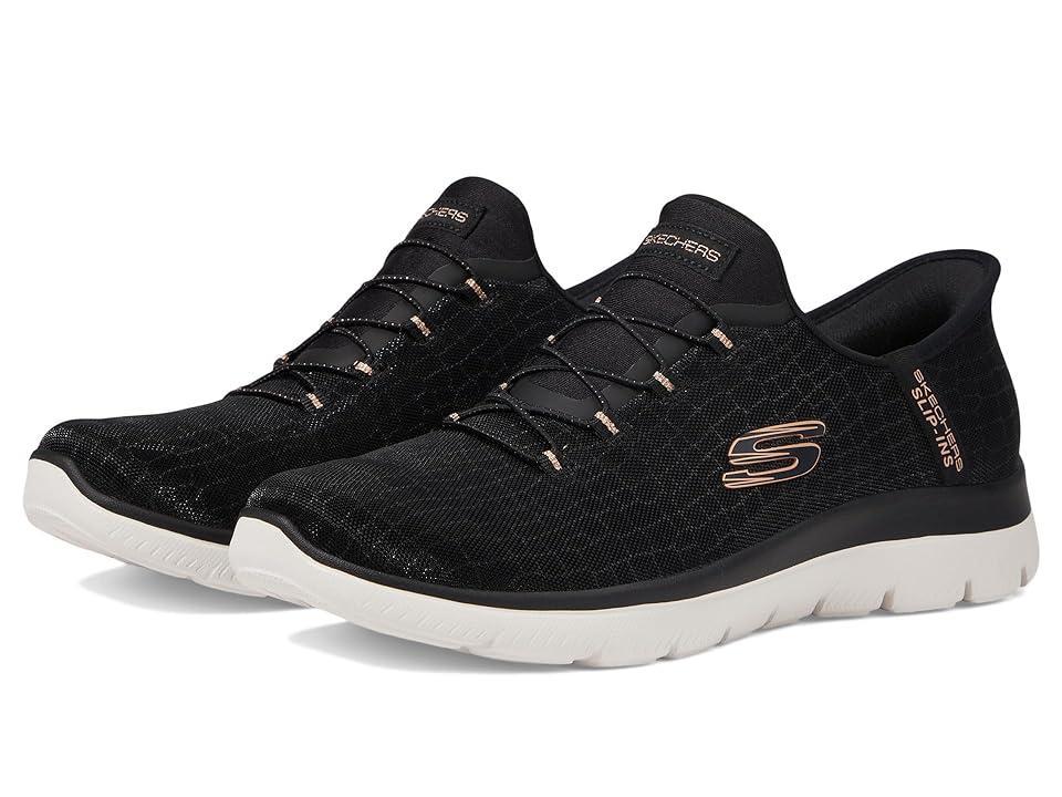 SKECHERS Summits-Slip Ins Rose Gold) Women's Shoes Product Image