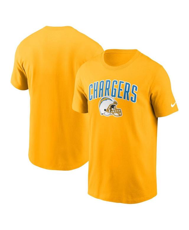 Mens Nike Gold Los Angeles Chargers Team Athletic T-shirt Product Image