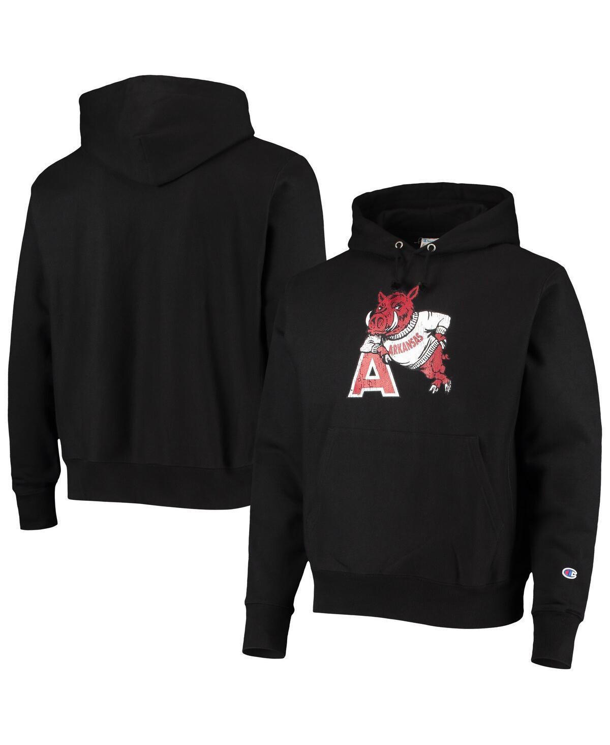 Mens Champion Arkansas Razorbacks Vault Logo Reverse Weave Pullover Hoodie Product Image