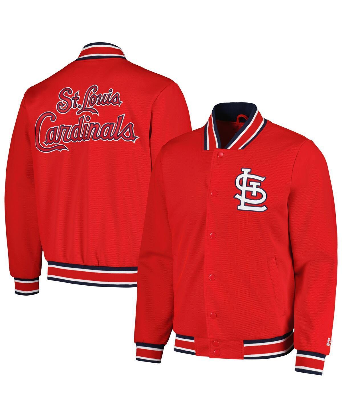 Mens Starter St. Louis Cardinals Secret Weapon Full-Snap Jacket Product Image