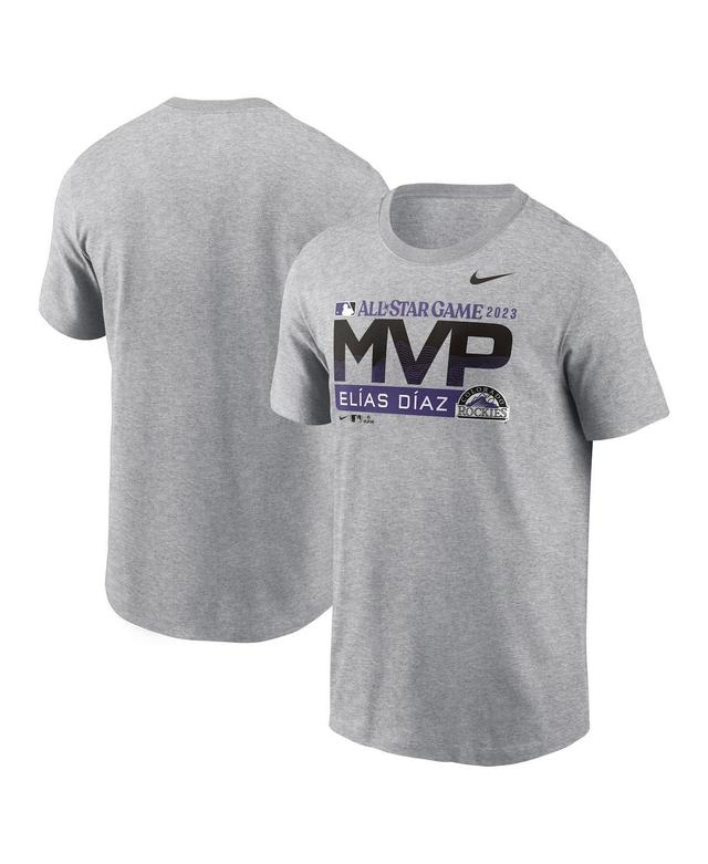 Mens Nike Elias Diaz Heather Gray 2023 Mlb All-Star Game Mvp T-shirt Product Image