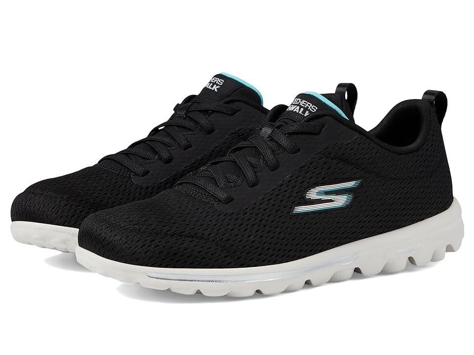 SKECHERS Performance Go Walk Travel - Fun Journey Aqua) Women's Shoes Product Image