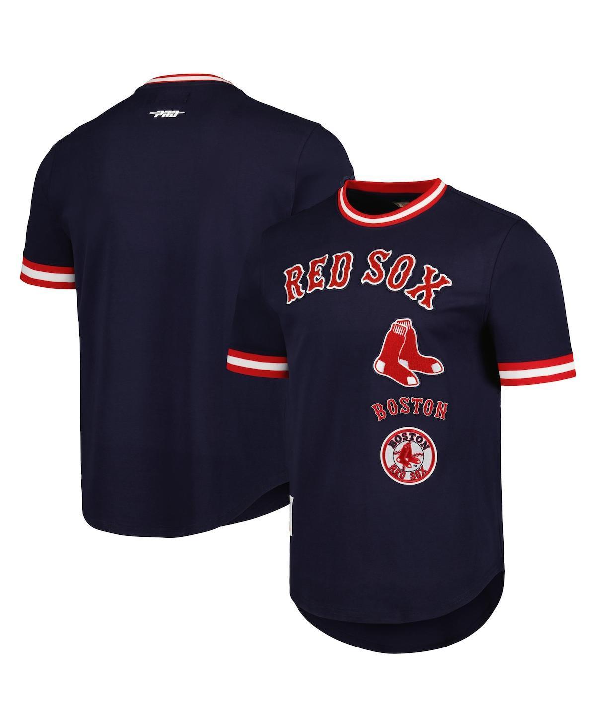 Mens Pro Standard Navy Boston Red Sox Cooperstown Collection Retro Classic T-shirt Product Image