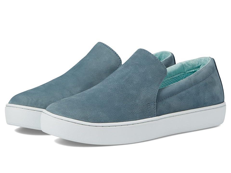 L.L.Bean Womens Eco Bay Leather Slip On Sneakers Product Image