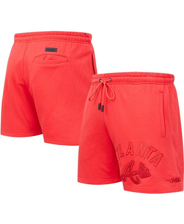 Mens Pro Standard Atlanta Braves Triple Red Classic Shorts Product Image