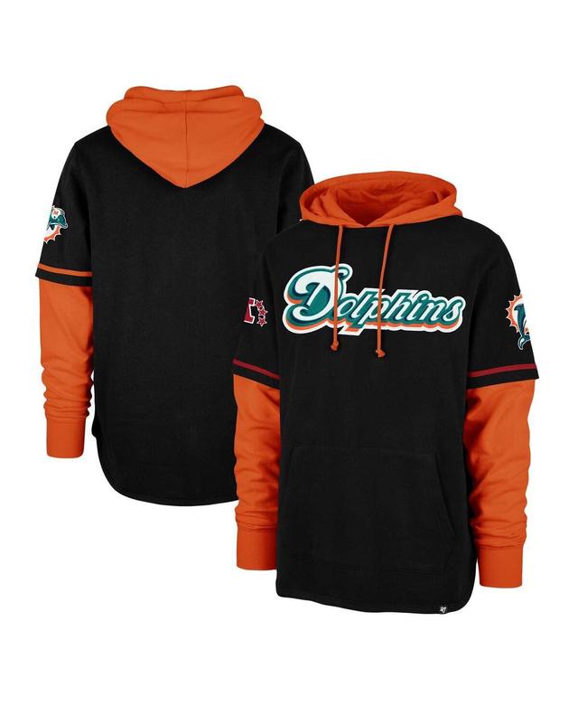 Mens 47 Miami Dolphins Throwback Shortstop Pullover Hoodie Product Image