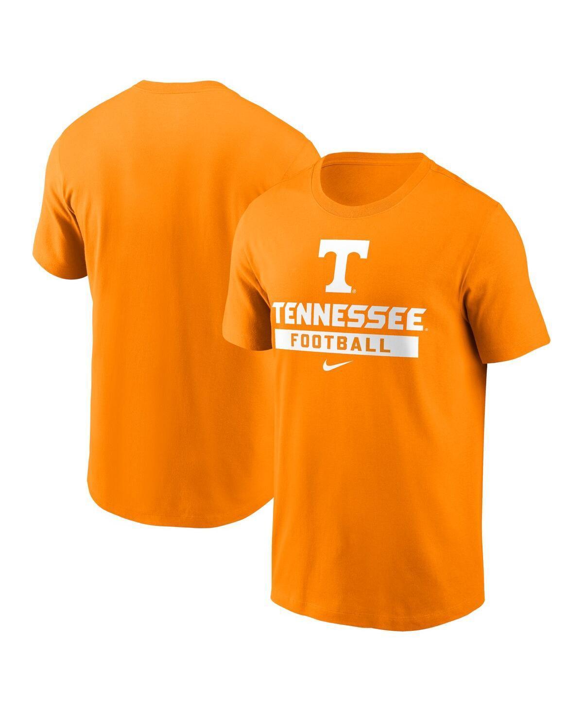 Nike Mens Orange Tennessee Volunteers Football T-Shirt Product Image