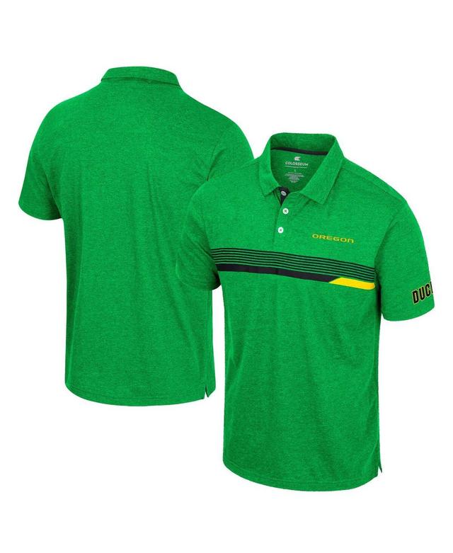 Mens Colosseum Green Oregon Ducks No Problemo Polo Shirt Product Image