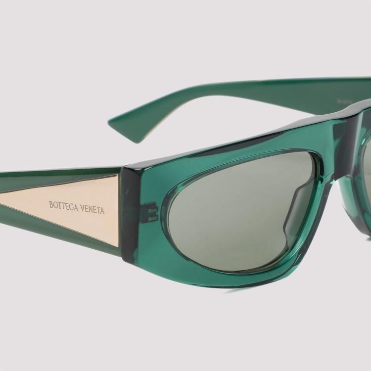 Green Crystal Acetate Sunglasses Product Image