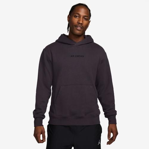 Air Jordan Wordmark Men's Fleece Pullover Hoodie Product Image