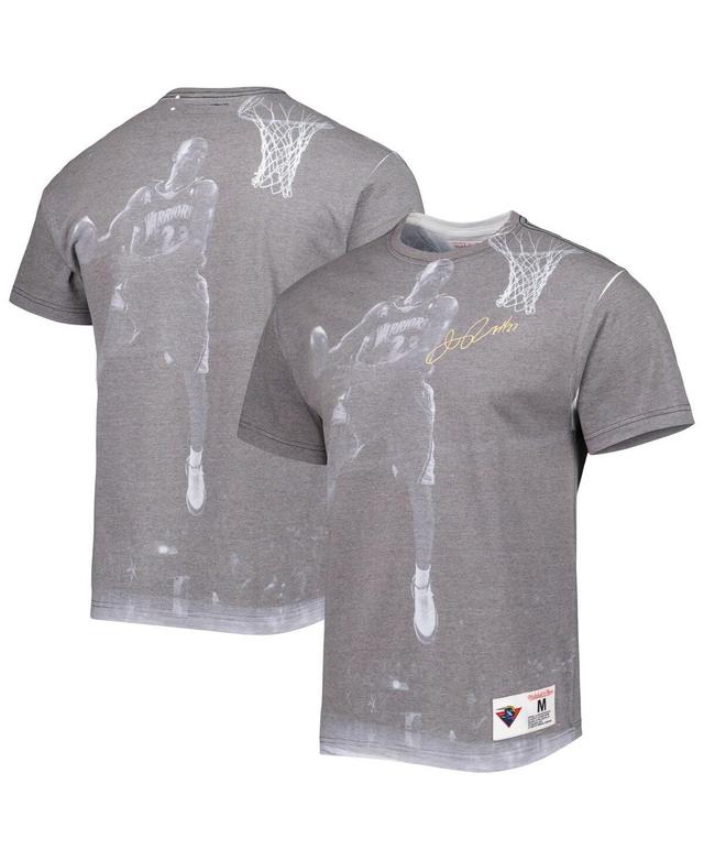 Mens Mitchell & Ness Jason Richardson Heather Gray Golden State Warriors Above The Rim T-Shirt Product Image